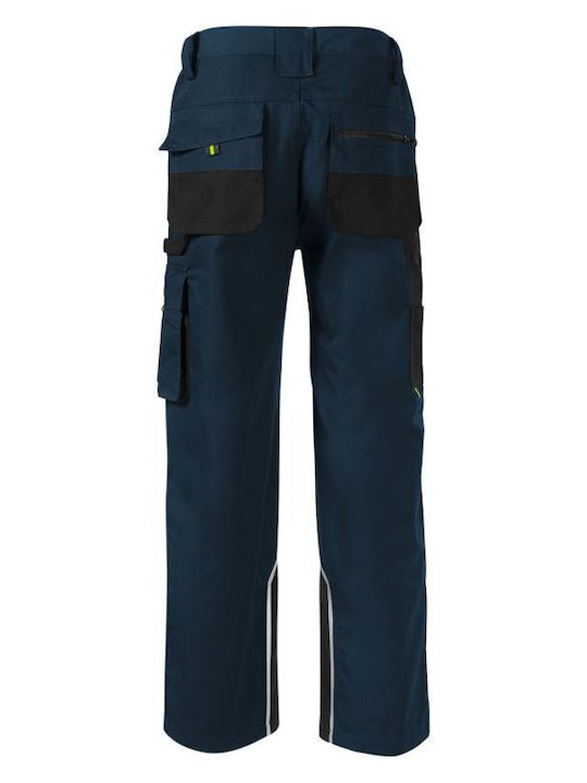 Rimeck Ανακλαστικό Παντελόνι Εργασίας Navy Μπλε