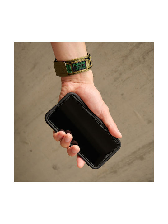 Erbord Curea Piele Verde (Garmin Fenix 5X/6X/6X/6X PRO/7X)
