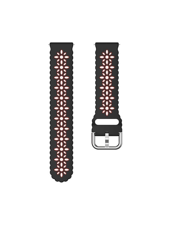Curea Negru Samsung Gear Sport Apple Watch 38/40/41/42mm Vivomove HR Curea Negru Samsung Gear Sport Apple Watch 38/40/41/42mm Vivomove HR