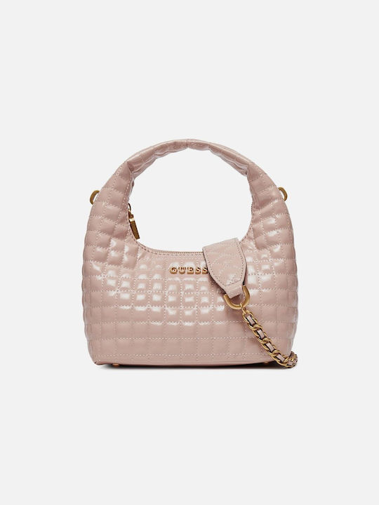 Guess Leather Women's Bag Hand Pink