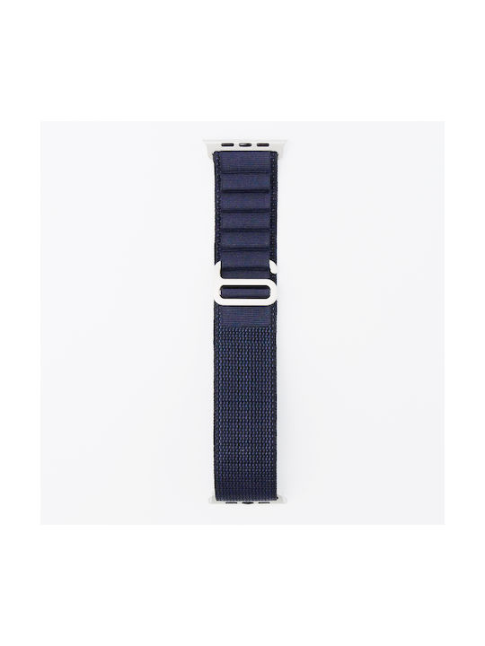 Curea Tesatura Albastru marin (Apple Watch 44/45/46mm/Ultra 49mm)