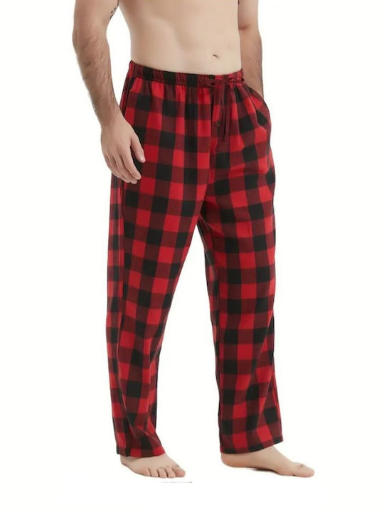 Cherry Underwear Men's Boxer Red Checkered