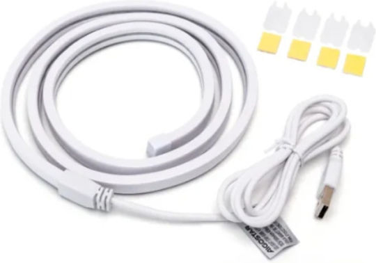 Aigostar LED Strip USB 5V Warm White Light 1m with Power Supply