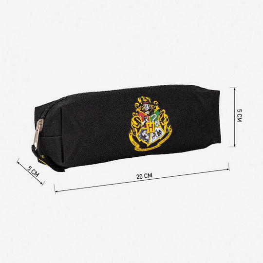 Disney Harry Potter Hogwarts Pencil Case Barrel Black