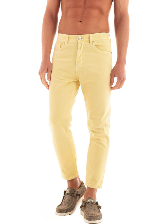 Men's Jeans Pants Mustard