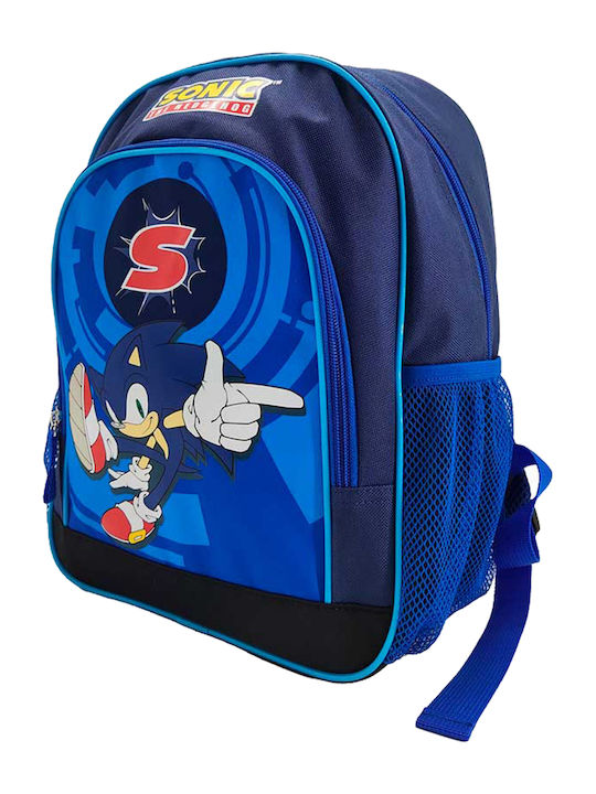 Sonic Hedgehog Ghiozdan Școlar De Spate Pentru Școala Primară Albastru