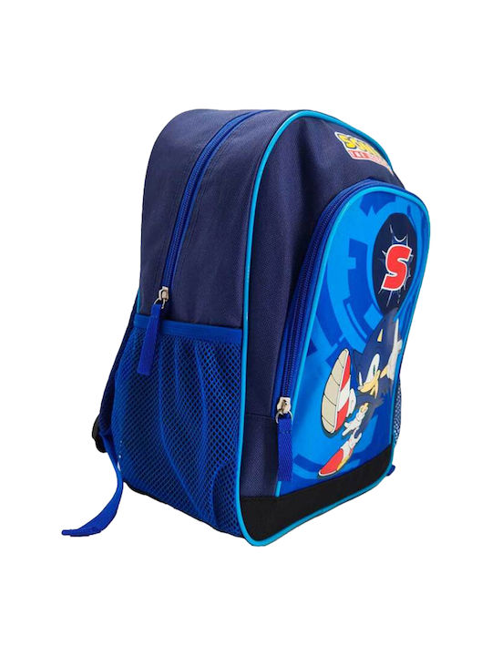 Sonic Hedgehog Ghiozdan Școlar De Spate Pentru Școala Primară Albastru