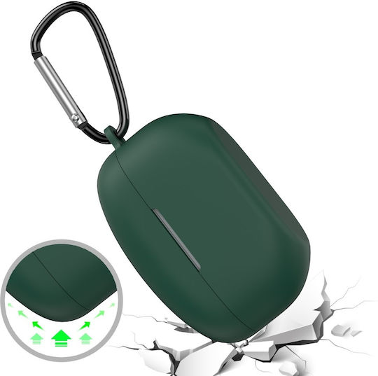 Husă cu cârlig în culoarea Verde pentru Sony WF-1000XM5