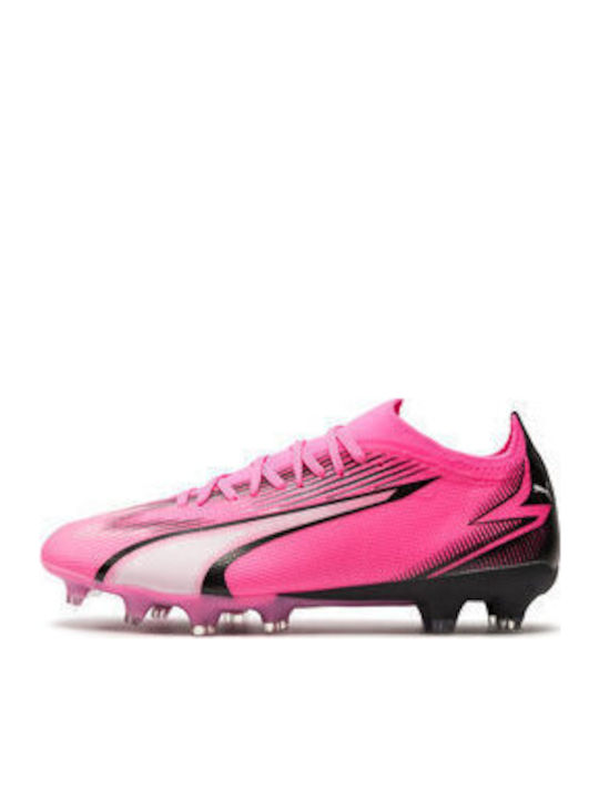 PUMA Ultra Match Football Shoes with Cleats White