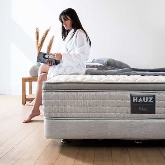 Hauz Edge Queen Ergonomic Mattress Foam / Latex 160x200x30cm with Independent Springs & Topper