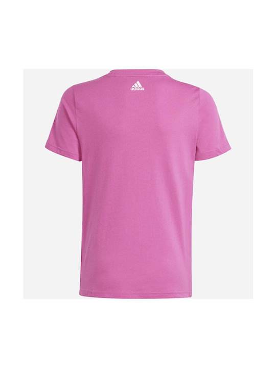 Adidas Παιδικό T-shirt Φούξια