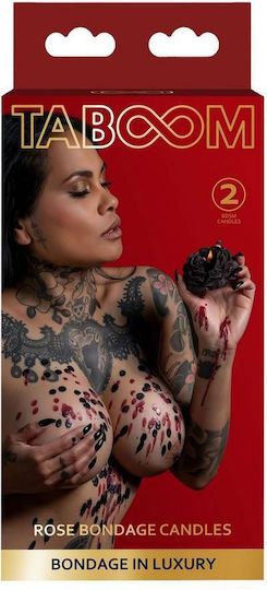 Taboom Rose Bondage Candles BDSM Accessories 2pcs