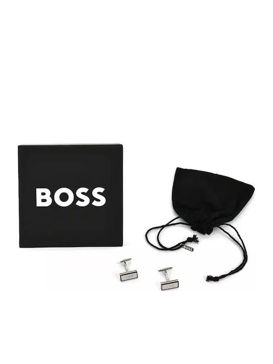 Boss Cufflinks Made Of Silver