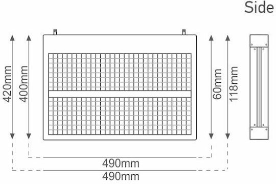 Olympia Electronics RT-72/HACCP Electric Insect Trap with Adhesive Surface 925072001