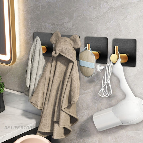 Haken Badezimmer Einzeln Schrauben Goldenes