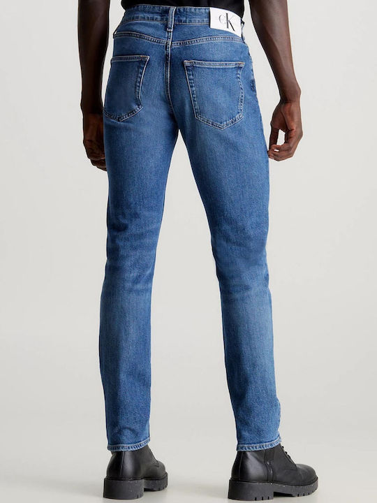 Calvin Klein Men's Jeans Pants in Straight Line DenimBlue