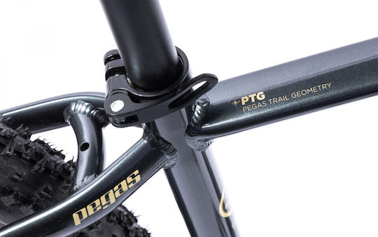 PRO 29" Γκρι Mountain Bike με 20 Ταχύτητες και Υδραυλικά Δισκόφρενα