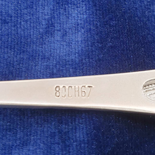 Savvas Design Löffelset Abendessen Metall Silber 14cm 6Stück