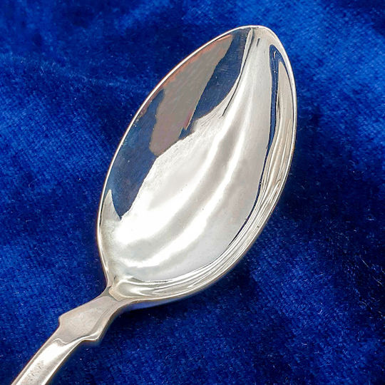 Savvas Design Löffelset Abendessen Metall Silber 14cm 6Stück