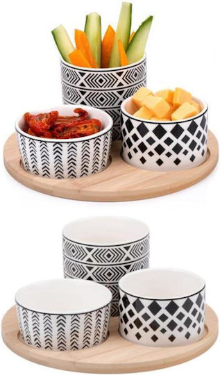 Atmosphera Porzellan Ordnungshüter 3 Schlitze mit Basis Mehrfarbig Ø20xH8.5cm W20xL20xH8.5cm 3Stück Atmosphera Porzellan Ordnungshüter 3 Schlitze mit Basis Mehrfarbig Ø20xH8.5cm W20xL20xH8.5cm 3Stück
