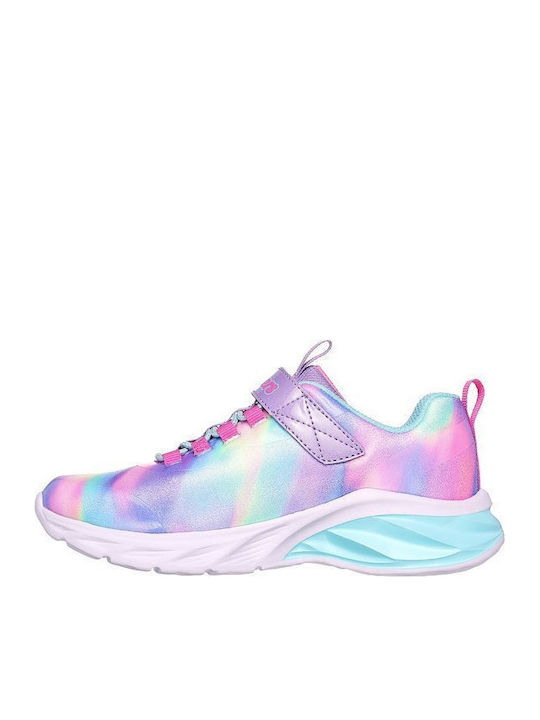 Bungee And Strap Kids Sneakers with Scratch Multicolour