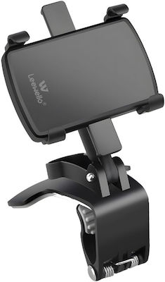 Leewello Mobile Phone Holder Car with Adjustable Hooks Black