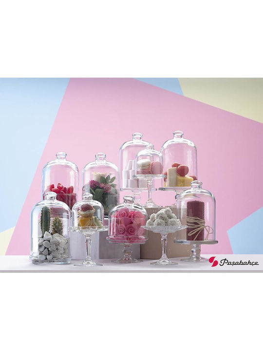 Espiel Mini Patisserie Cake Stand Transparent 10x10x18.7cm