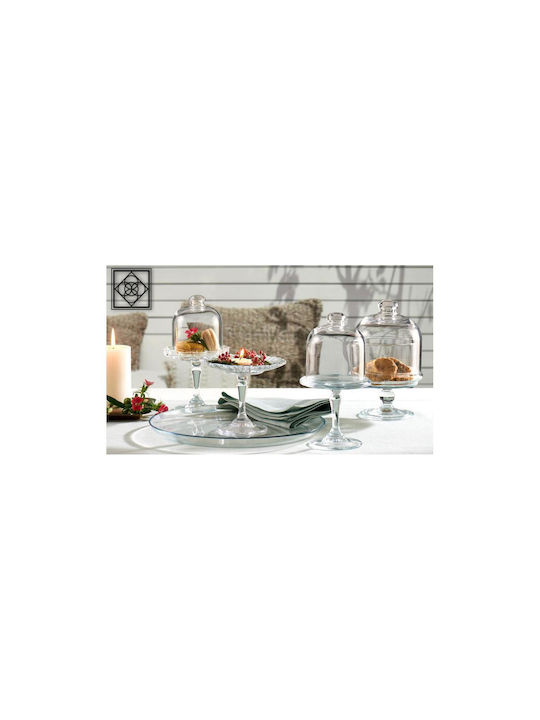 Espiel Mini Patisserie Cake Stand Transparent 10x10x18.7cm