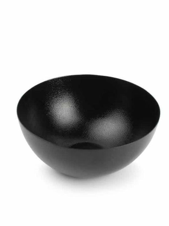 Salt & Pepper Tero Tero Φρουτιέρα Μεταλλική Μαύρη 15x15x7εκ.