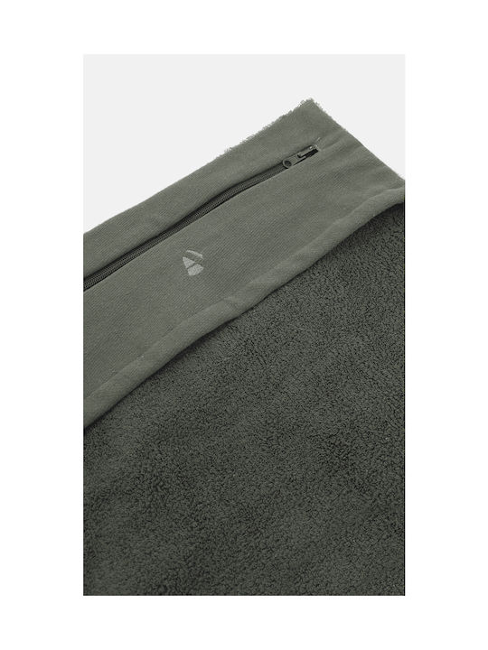 AMILA Lewot Plus Gym Cooling Towel Cotton and Carrying Case Gray 118x43cm