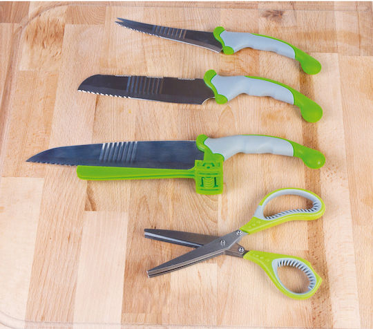 Inox Cooking Utensil Set Kitchen Knife Set from Stainless Steel & Garnishing Set 14pcs