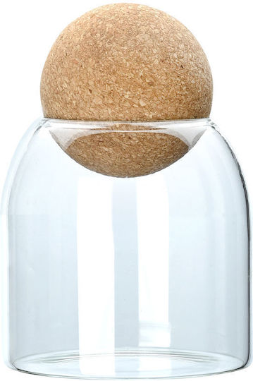 Estia Allgemeine Verwendung Glasvase mit Deckel Transparent 450ml 1 Stück Estia Allgemeine Verwendung Glasvase mit Deckel Transparent 450ml 1 Stück