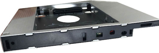 Makki 12.7mm Sata3 With Led/switch Caddy Μαύρο MAKKI-CADDY-127-LS