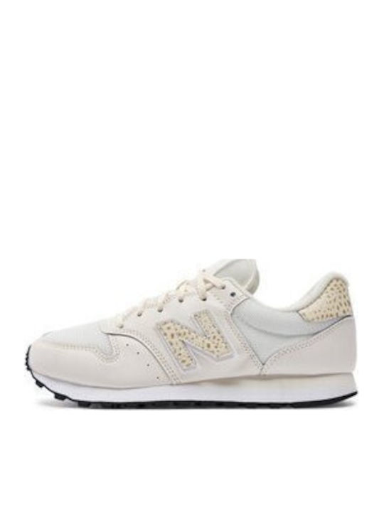 500 Γυναικεία Sneakers Μπεζ