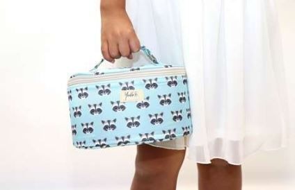 Yuko.B Kinder Lunchtasche Hellblaue 16x13x21cm