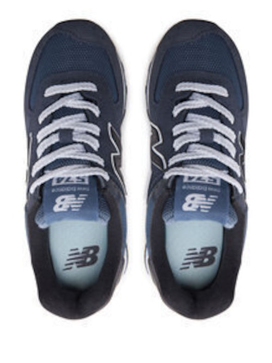 574 Мъжки Плоски Маратонки Athletic Grey