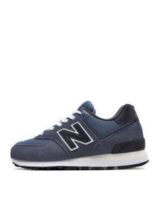 574 Мъжки Плоски Маратонки Athletic Grey