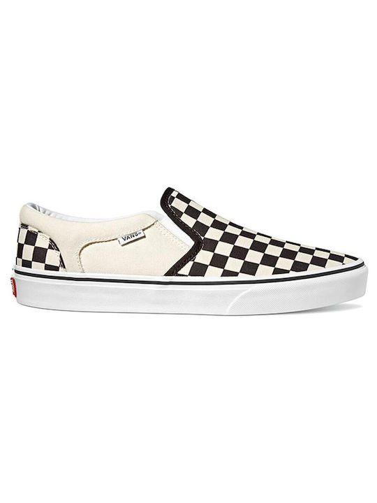 Vans Men's Canvas Slip-Ons White