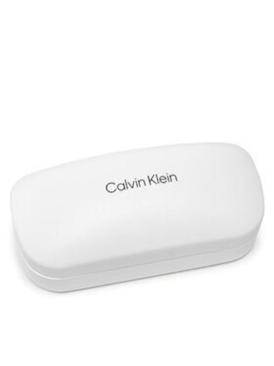 Calvin Klein Feminini Ochelari de soare cu Albastru marin Cadru și Albastru Lentilă CKJ23659S 050
