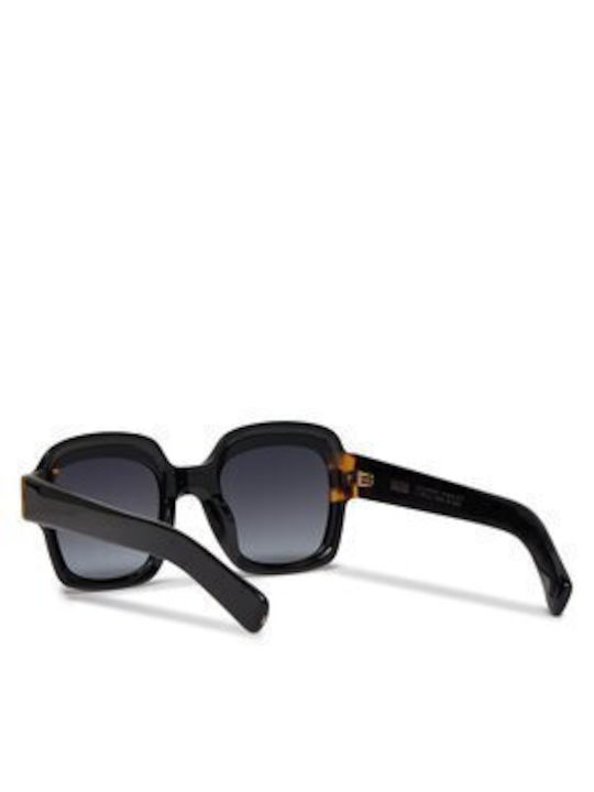 Kaleos Women's Sunglasses with Black Frame and Black Lens Lynn 1