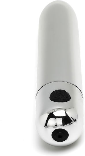 Mini Δονητής Bullet 10cm Ασημί