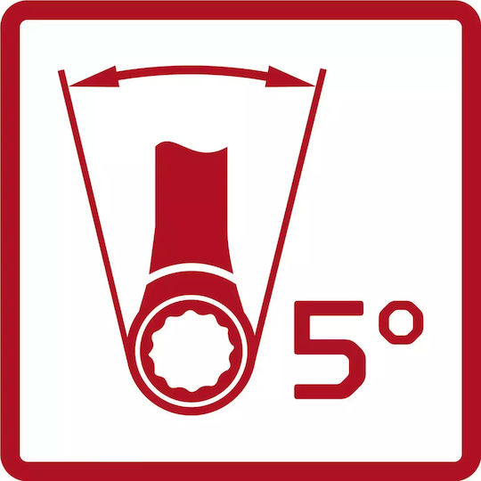 Gedore Double Polygon Wrench with Ratchet Mechanism 16x18mm