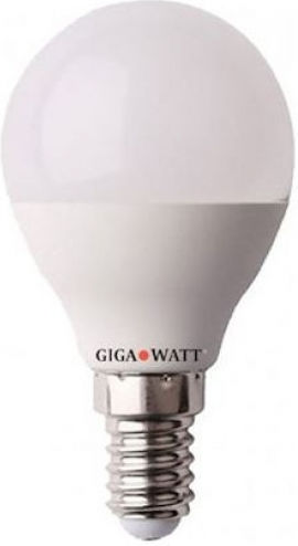 GigaWatt Λάμπα LED 9W για Ντουί E14 και Σχήμα G45 Ψυχρό Λευκό 920lm