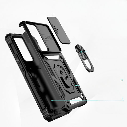 Back Cover Μεταλλικό Μαύρο (Xiaomi 12T / 12T Pro)