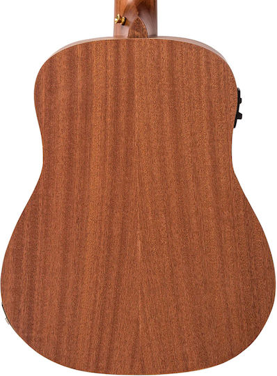 Vintage Semi-Akustik Gitarre Traveler Gold