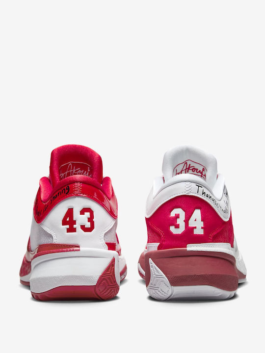 Giannis Freak 5 All-Star "Thanasis Thanks For Sharing" Χαμηλά Μπασκετικά Παπούτσια University Red / Bright Crimson / Λευκό