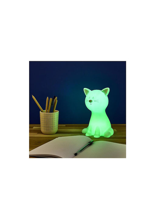 Lumini LED Lampă decorativă pentru copii Alb 9.5x10.5x19εκ.