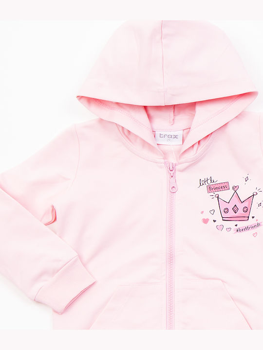 Kinderstrickjacke Rosa