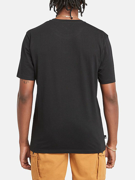 Timberland Men's Short Sleeve T-shirt BLACK