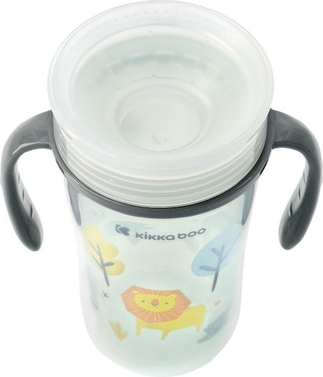 Kikka Boo Baby Cup Sippy Cup 360° made of Plastic Blue 300ml for 12m+m+